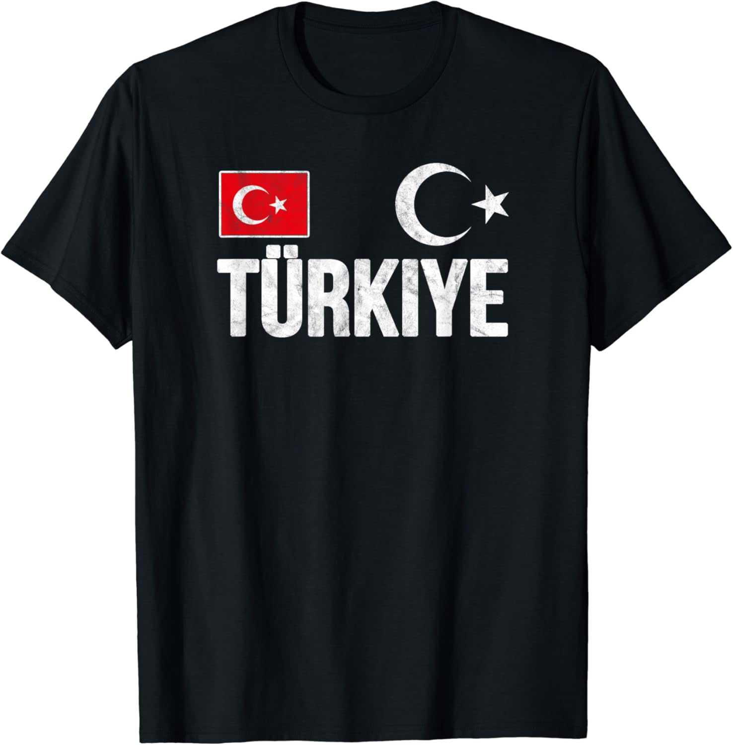 Turkiye Turkey Flag Turkish Gift TShirt Clothing, Shoes
